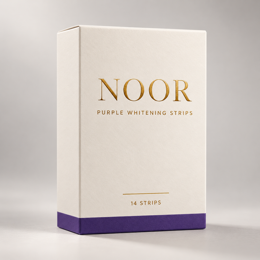NOOR Purple Whitening Strips