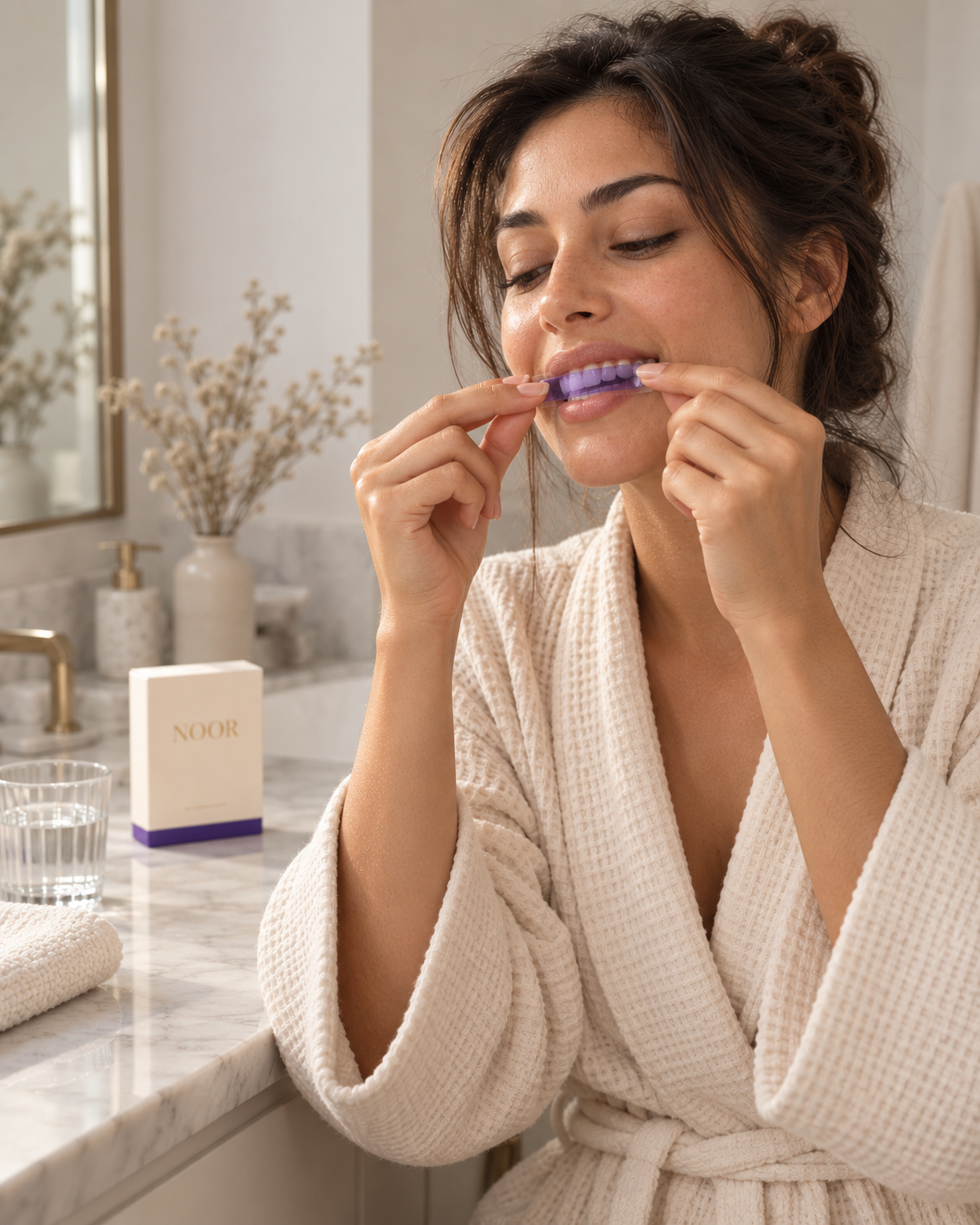 NOOR Purple Whitening Strips